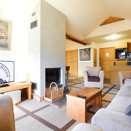 Exceptional 3 Bed Penthouse With Fireplace And Stunning Views Flaine Buitenkant foto