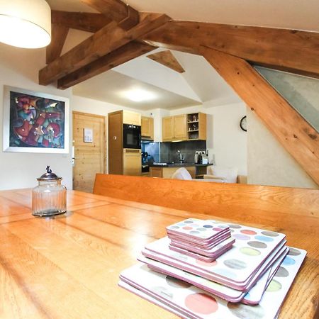 Exceptional 3 Bed Penthouse With Fireplace And Stunning Views Flaine Buitenkant foto
