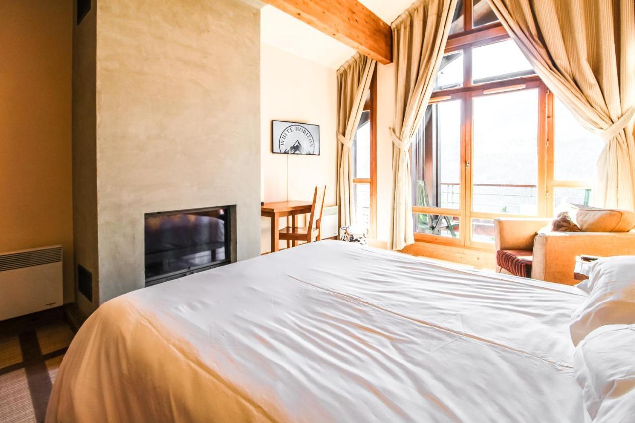 Exceptional 3 Bed Penthouse With Fireplace And Stunning Views Flaine Buitenkant foto
