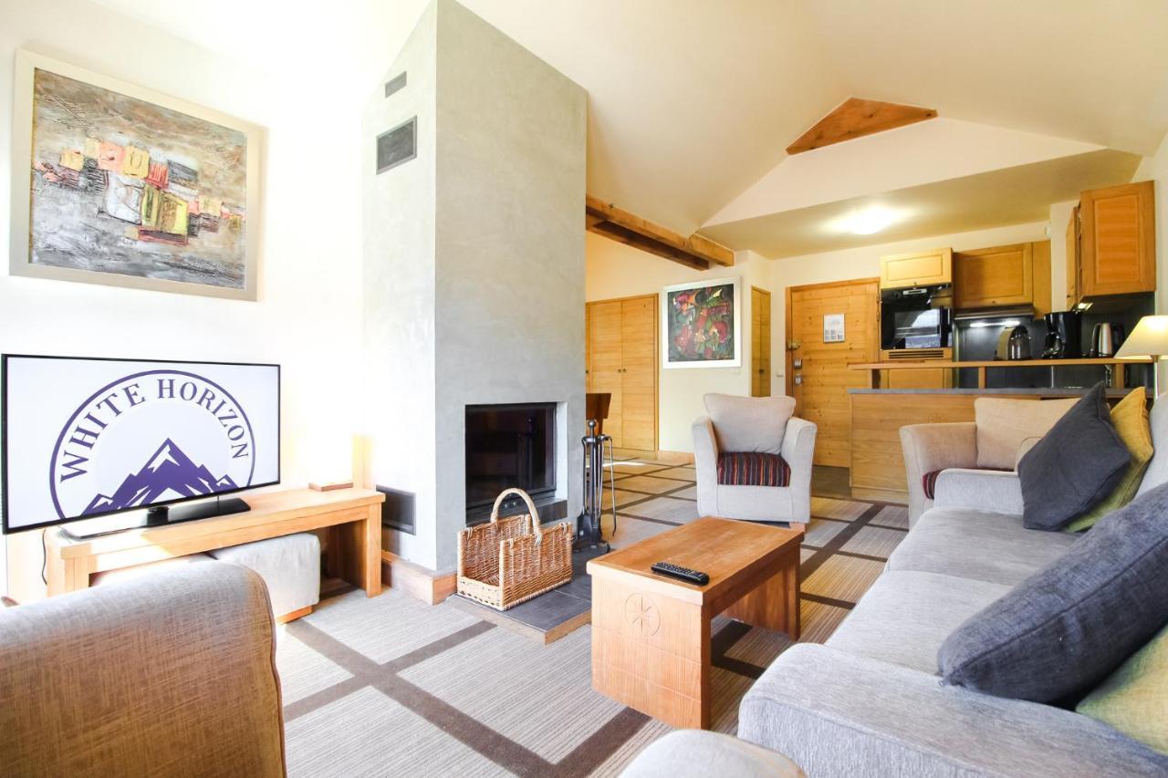 Exceptional 3 Bed Penthouse With Fireplace And Stunning Views Flaine Buitenkant foto