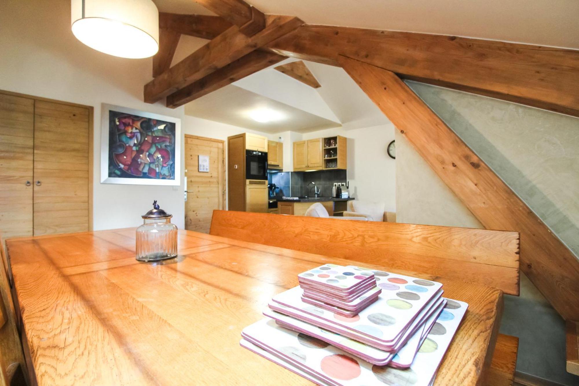 Exceptional 3 Bed Penthouse With Fireplace And Stunning Views Flaine Buitenkant foto