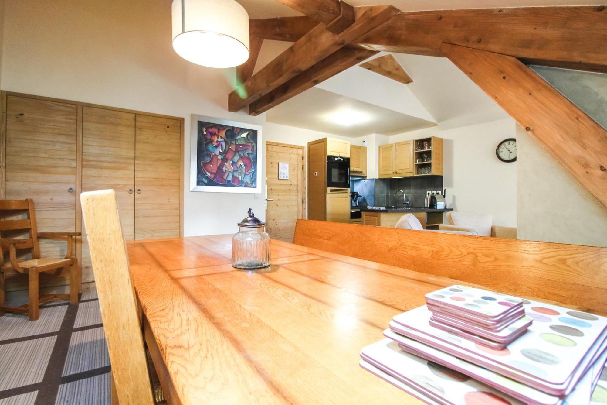 Exceptional 3 Bed Penthouse With Fireplace And Stunning Views Flaine Buitenkant foto