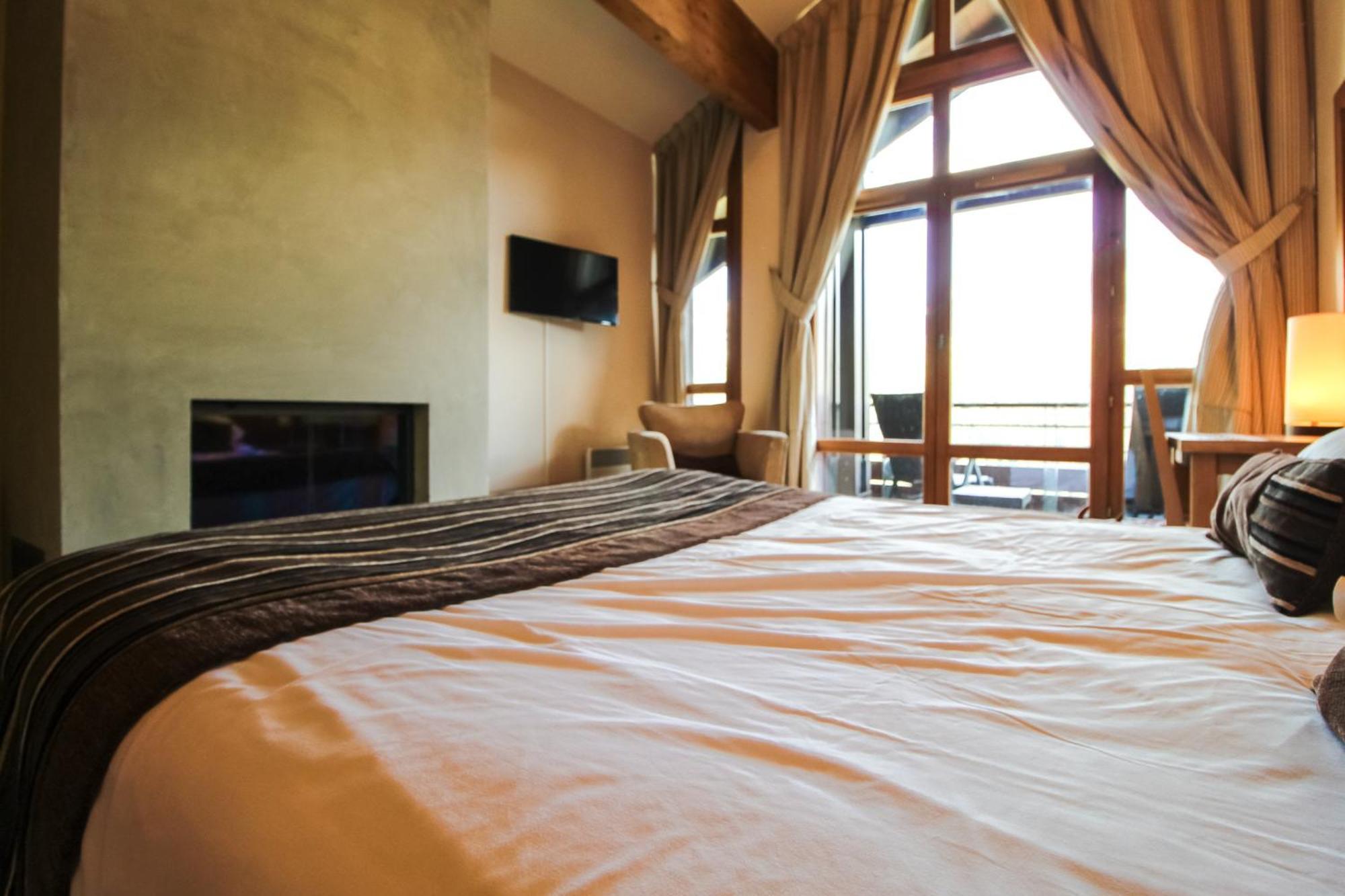 Exceptional 3 Bed Penthouse With Fireplace And Stunning Views Flaine Buitenkant foto