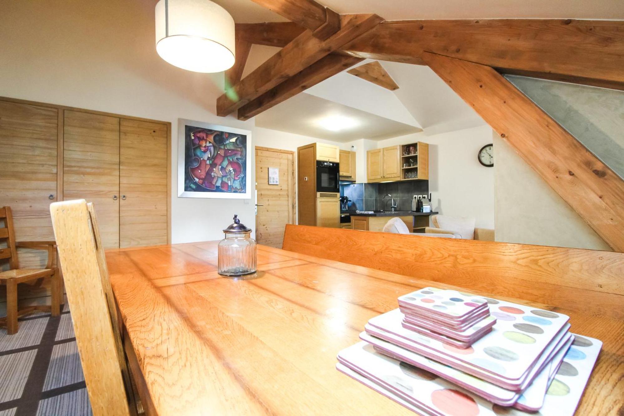 Exceptional 3 Bed Penthouse With Fireplace And Stunning Views Flaine Buitenkant foto