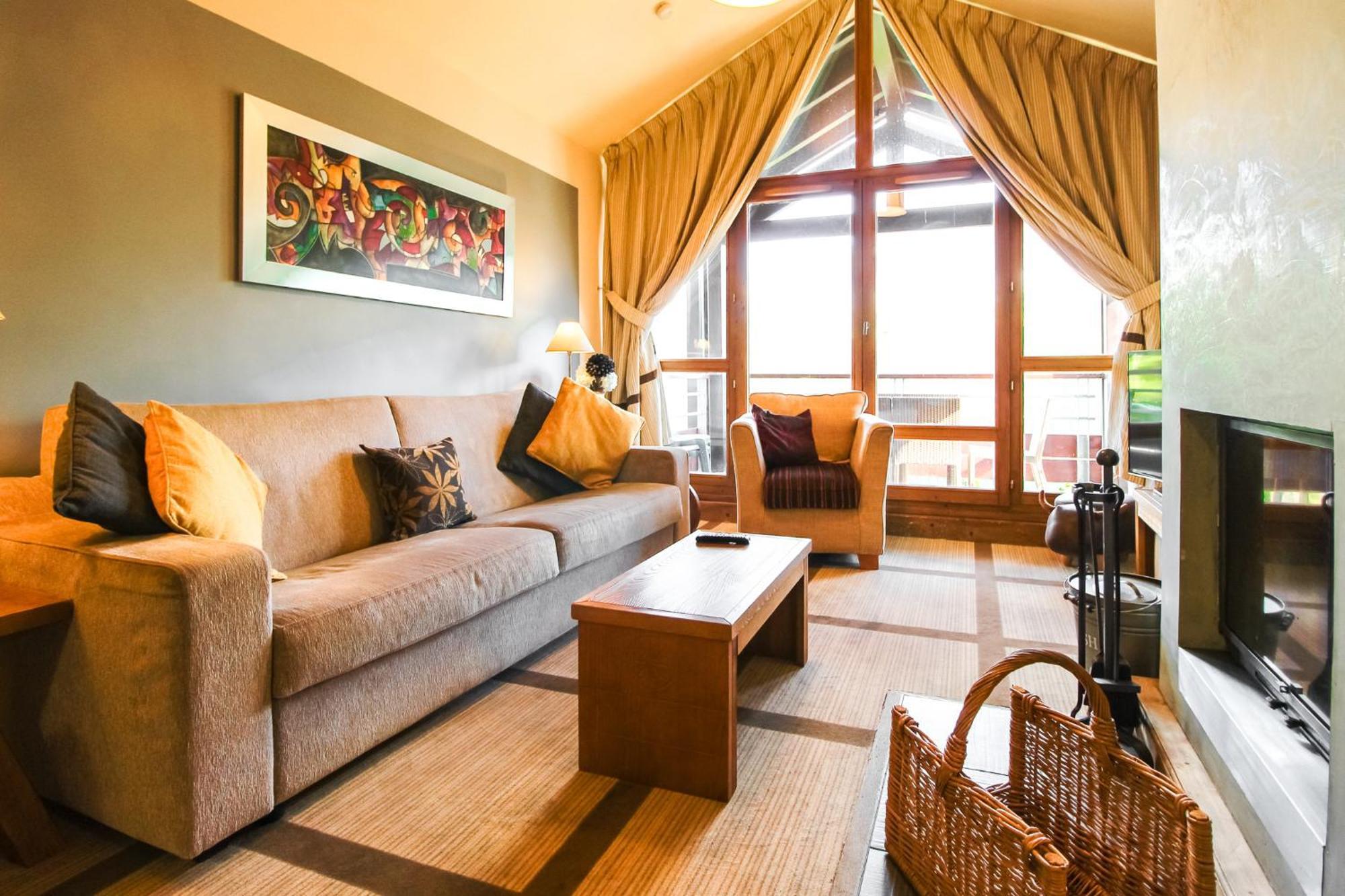 Exceptional 3 Bed Penthouse With Fireplace And Stunning Views Flaine Buitenkant foto