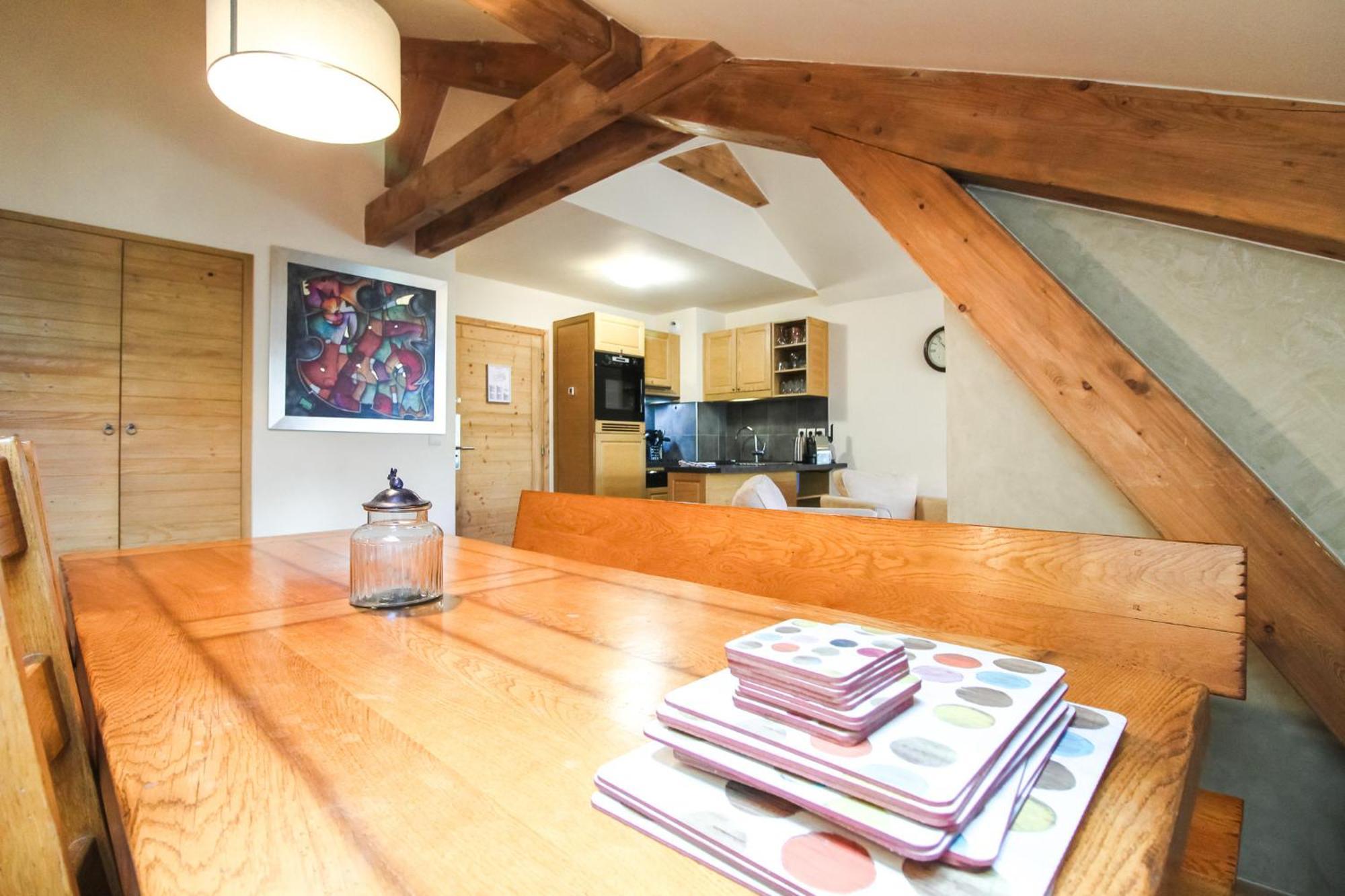 Exceptional 3 Bed Penthouse With Fireplace And Stunning Views Flaine Buitenkant foto