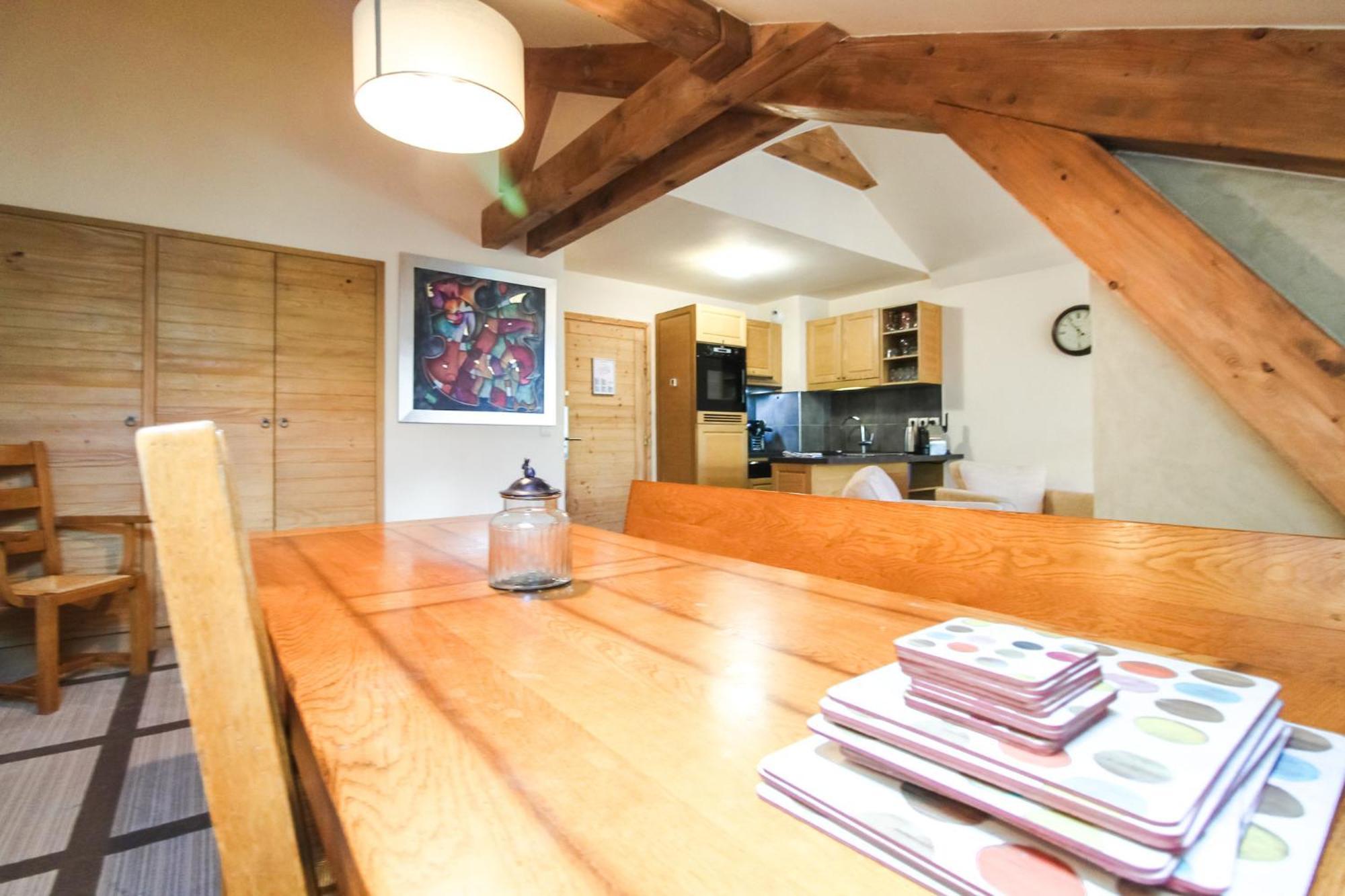 Exceptional 3 Bed Penthouse With Fireplace And Stunning Views Flaine Buitenkant foto