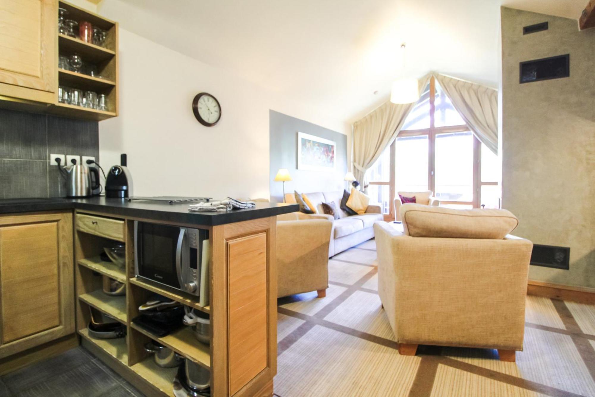 Exceptional 3 Bed Penthouse With Fireplace And Stunning Views Flaine Buitenkant foto