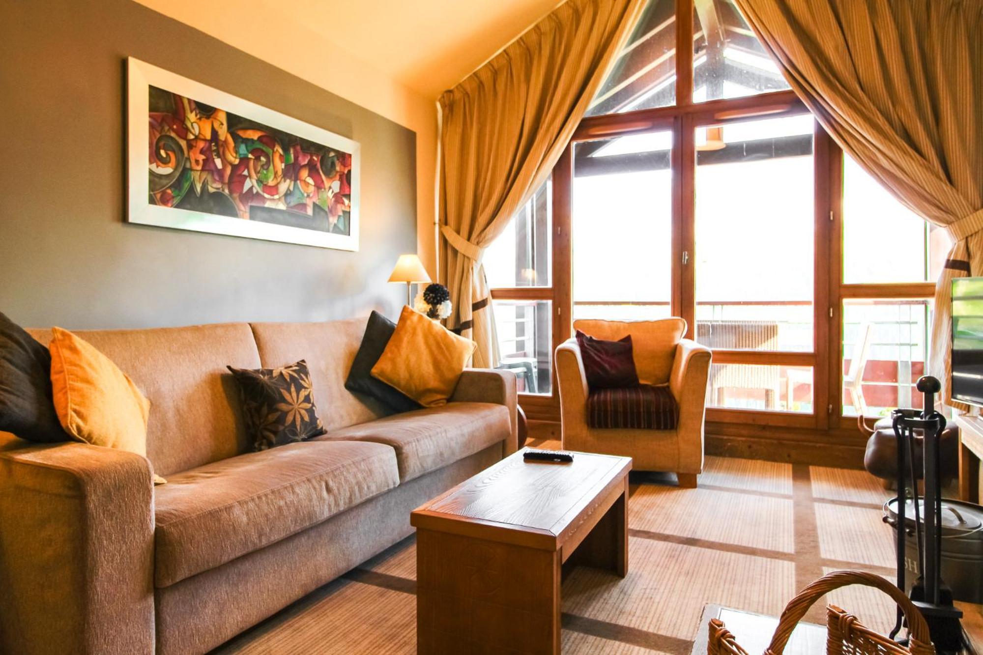Exceptional 3 Bed Penthouse With Fireplace And Stunning Views Flaine Buitenkant foto