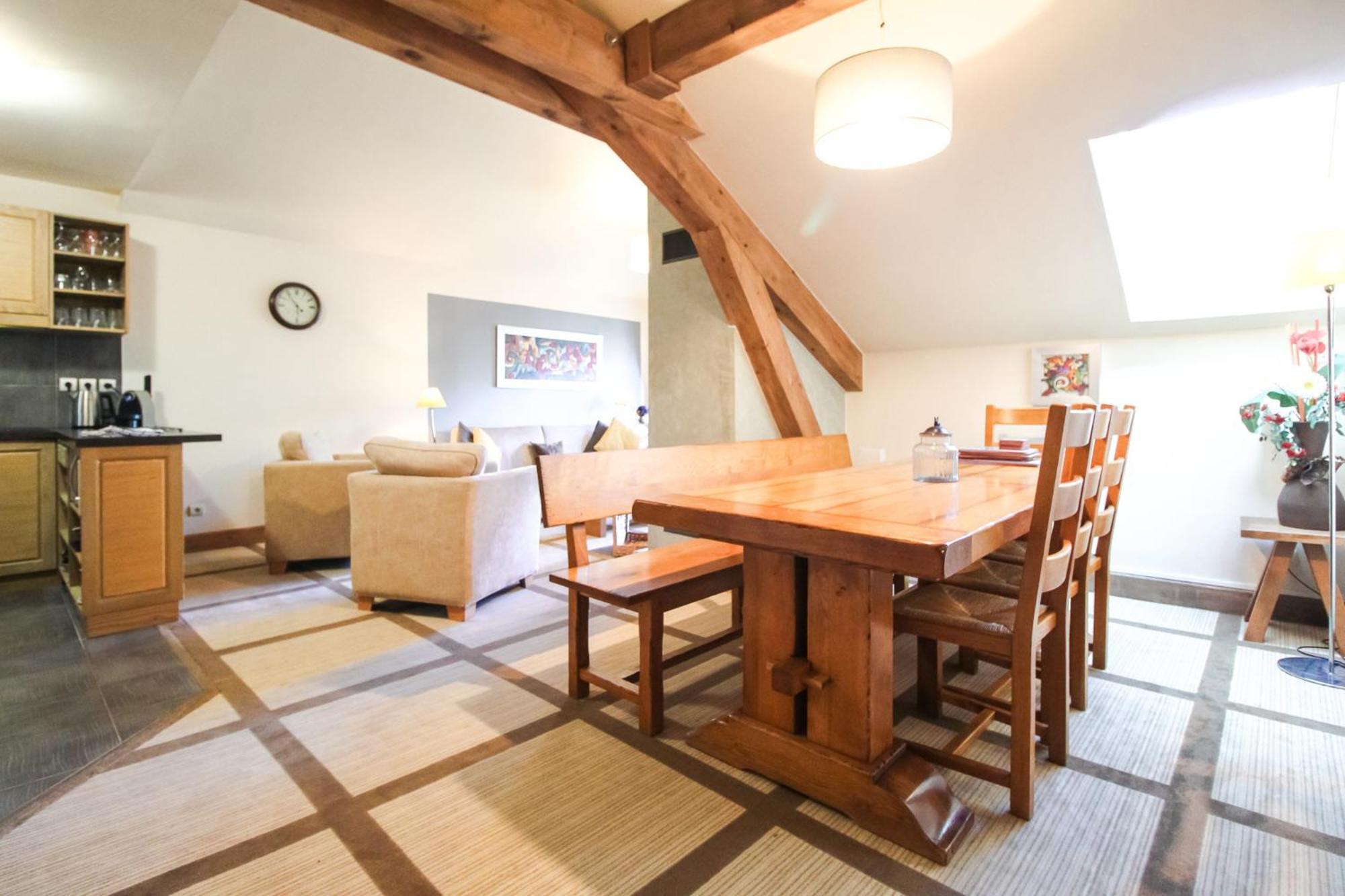 Exceptional 3 Bed Penthouse With Fireplace And Stunning Views Flaine Buitenkant foto
