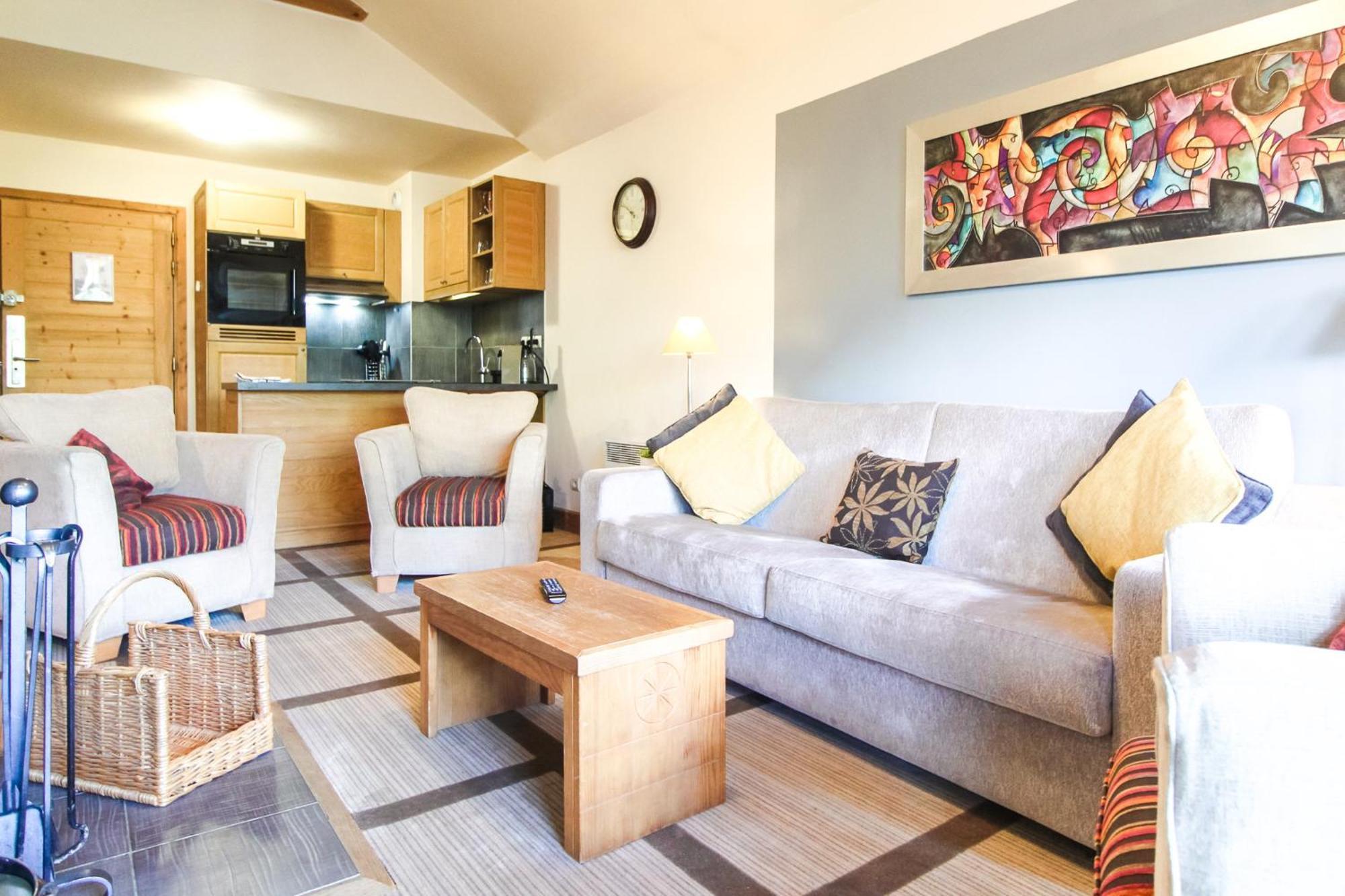 Exceptional 3 Bed Penthouse With Fireplace And Stunning Views Flaine Buitenkant foto