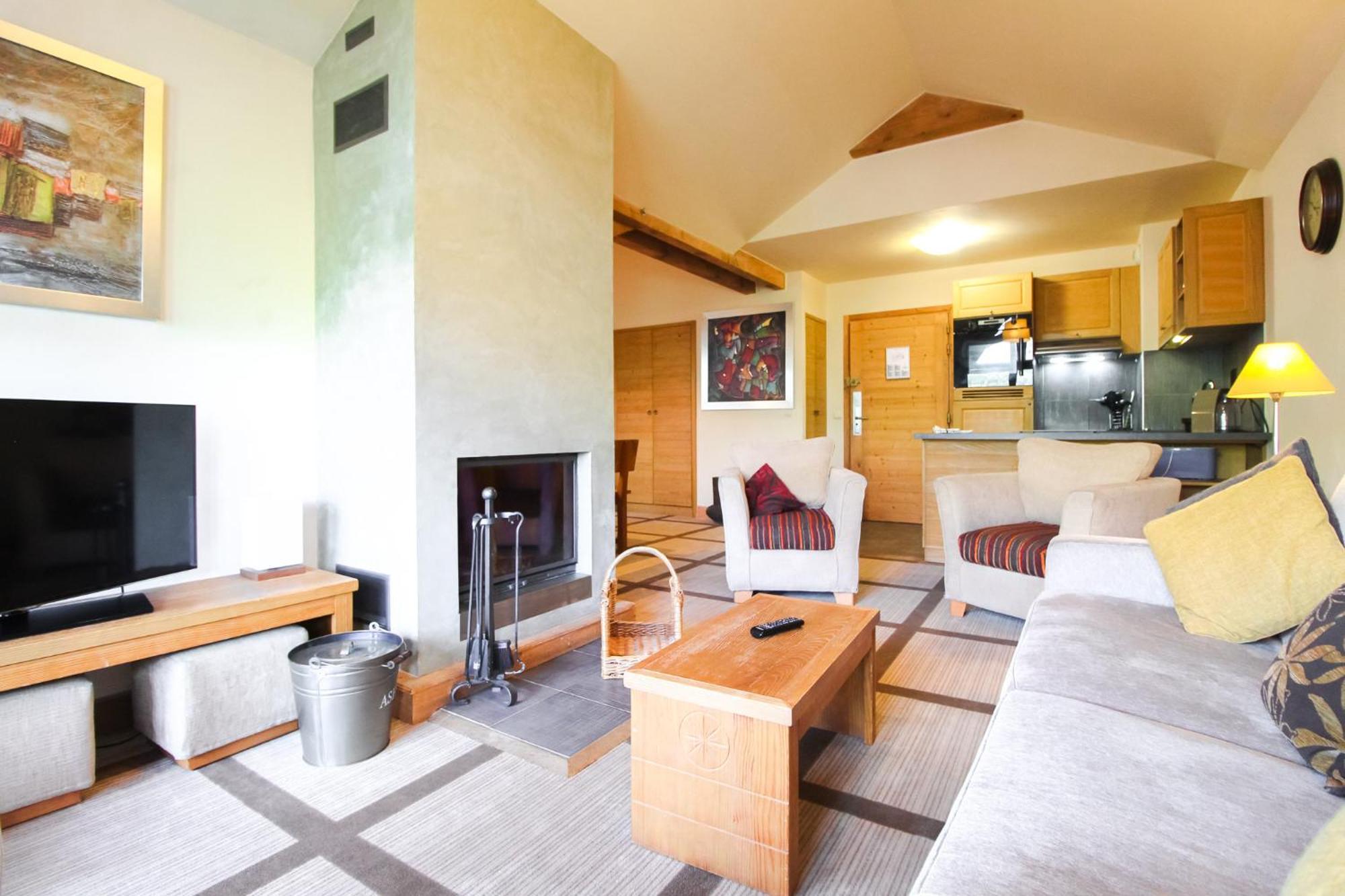 Exceptional 3 Bed Penthouse With Fireplace And Stunning Views Flaine Buitenkant foto