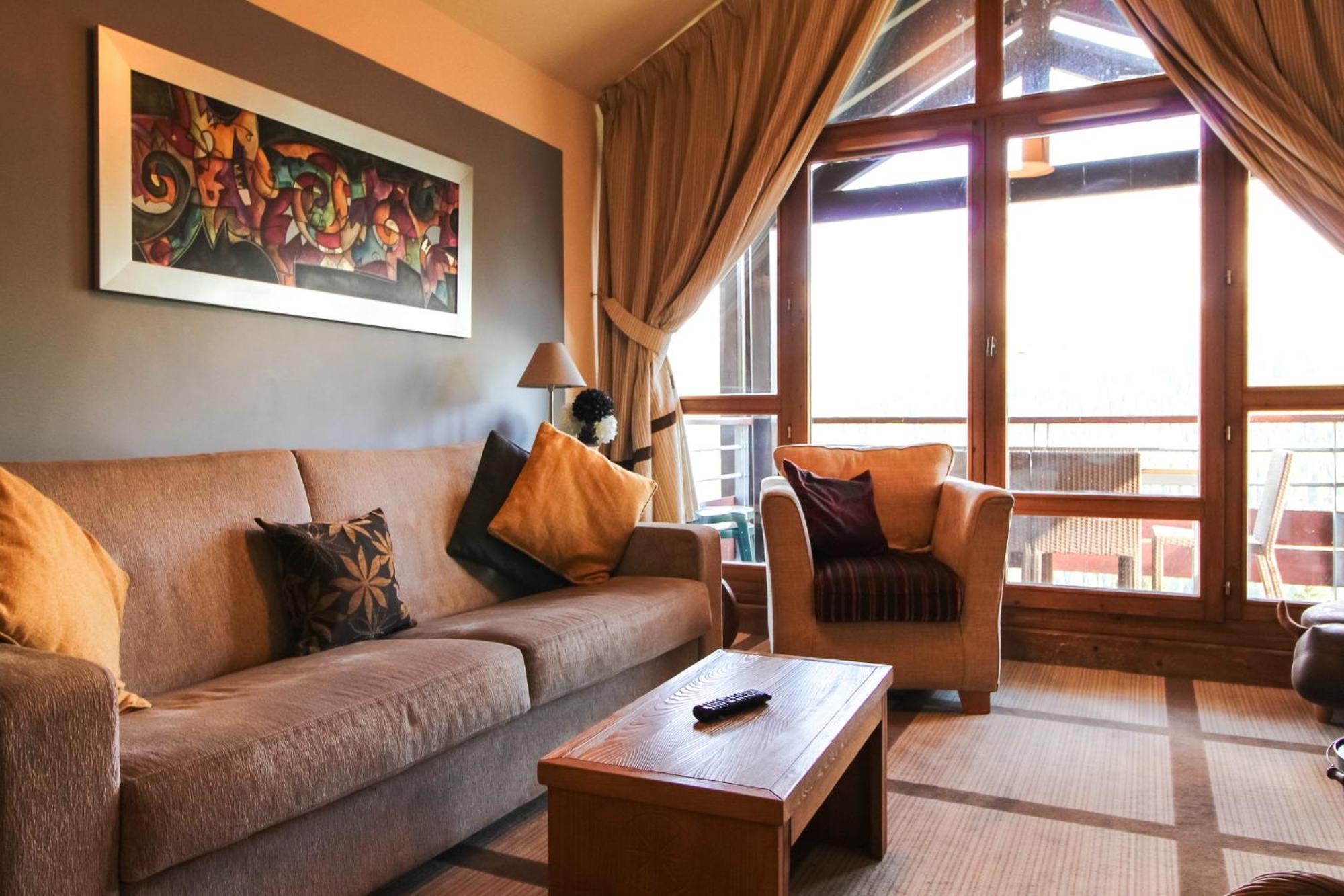 Exceptional 3 Bed Penthouse With Fireplace And Stunning Views Flaine Buitenkant foto