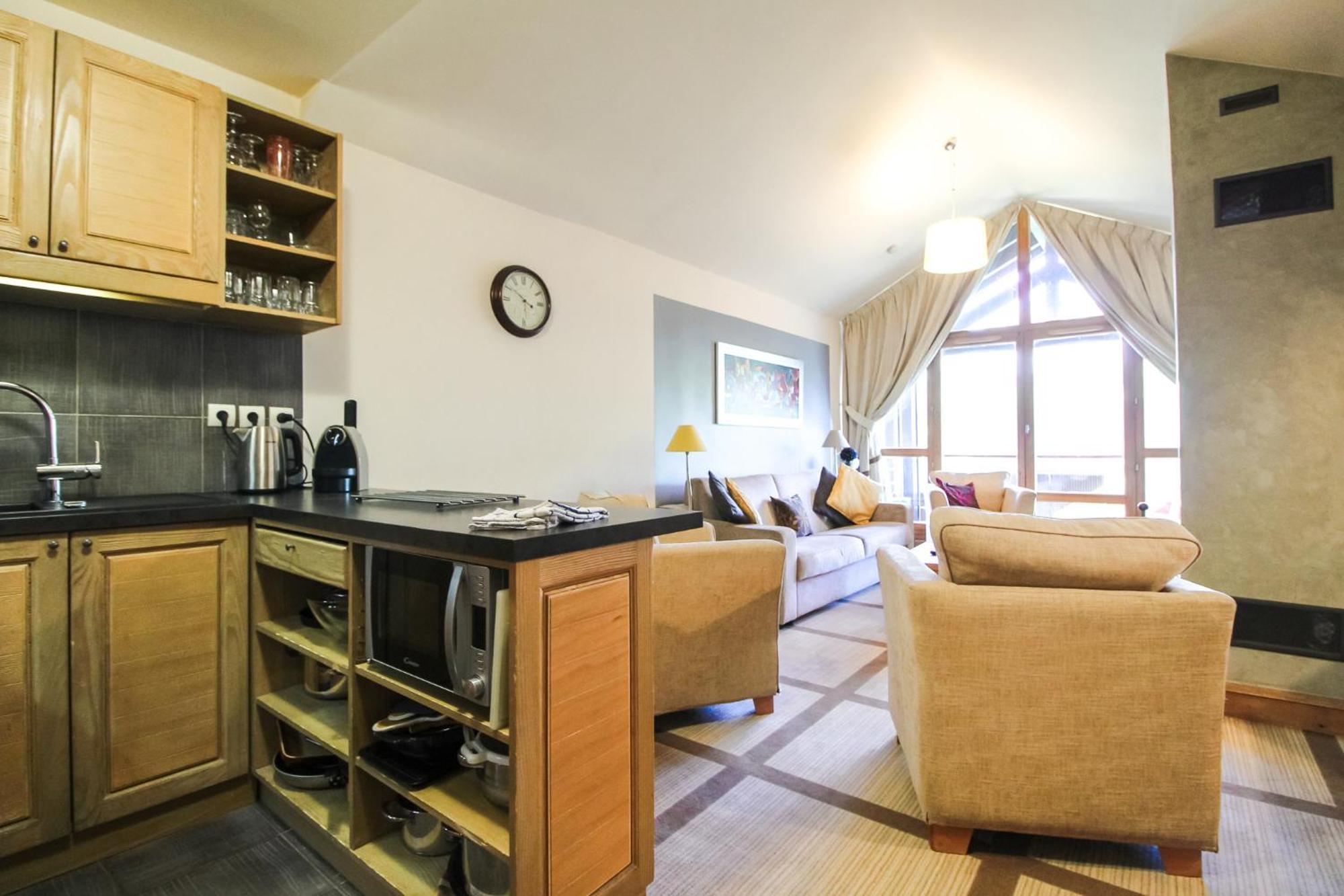 Exceptional 3 Bed Penthouse With Fireplace And Stunning Views Flaine Buitenkant foto