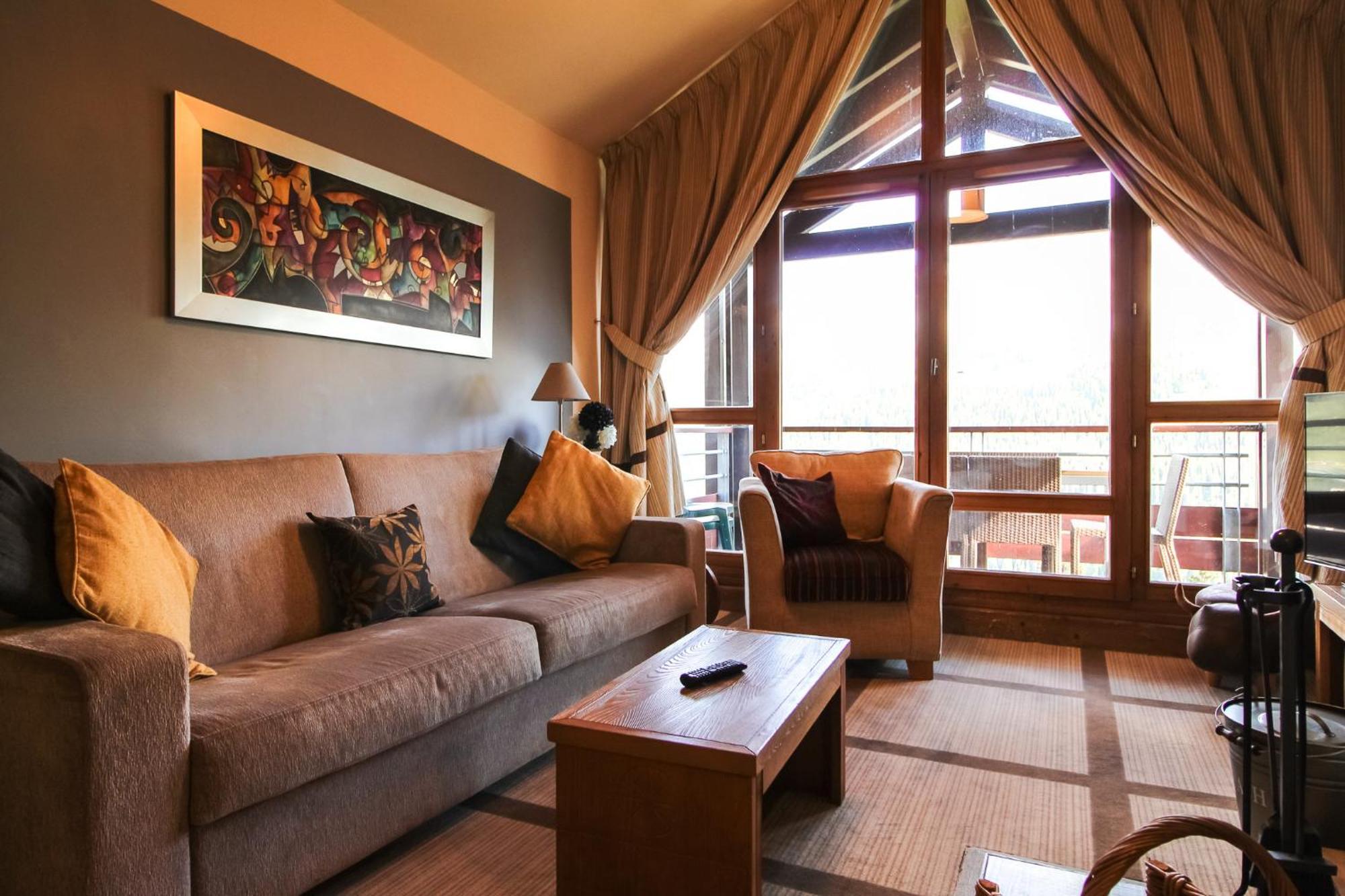 Exceptional 3 Bed Penthouse With Fireplace And Stunning Views Flaine Buitenkant foto