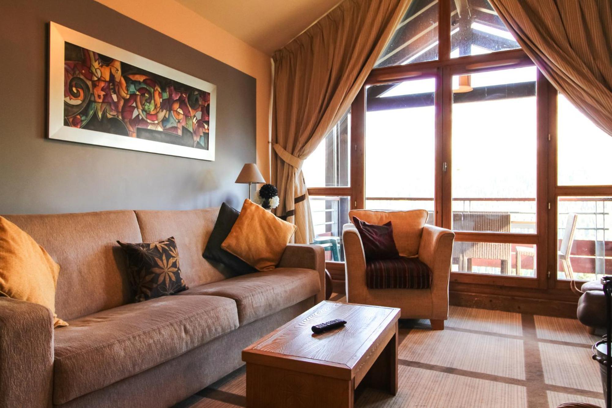 Exceptional 3 Bed Penthouse With Fireplace And Stunning Views Flaine Buitenkant foto